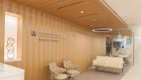The main lobby area of the Fertility Center